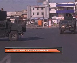 Kirkuk kembali tenang, tentera Kurdish berundur