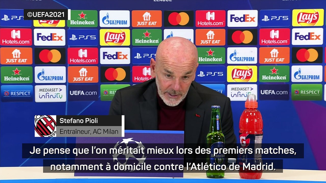 Stefano Pioli : "Nous avons besoin de progresser"