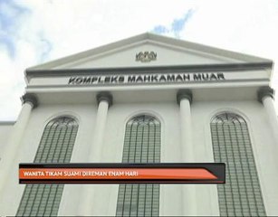 Wanita tikam suami direman enam hari