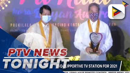 PTV wins most DSWD-supportive TV station for 2021