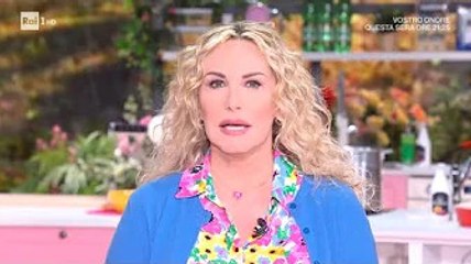 Le parole toccanti di Antonella Clerici all'inizio della puntata di E' sempre mezzogiorno di oggi An