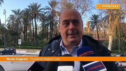 Comunali Palermo, Zingaretti: "Dialogo e unità per vincere la sfida"