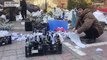 Ucranianos de Kiev preparan cócteles molotov por miedo a una posible intrusión rusa en la ciudad