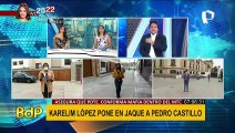 Desde el pasaje Sarratea: reacciones tras revelación de Karelim López contra Pedro Castillo