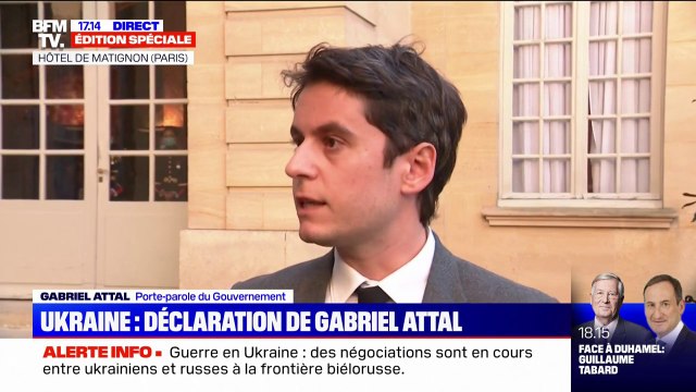Pour Gabriel Attal, la réunion à Matignon avec les candidats susceptibles de concourir à la présidentielle a été de grande tenue