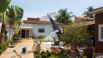 Three dead after plane crashes into backyard pool in Brazil