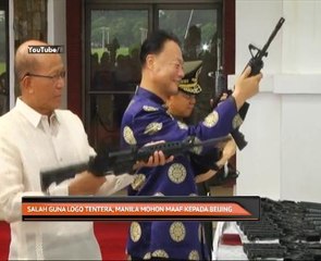 Salah guna logo tentera, Manila mohon maaf kepada Beijing