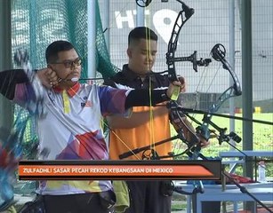 Zulfadhli sasar pecah rekod kebangsaan di Mexico