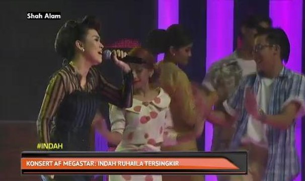 Konsert AF Megastar: Indah Ruhaila tersingkir
