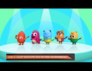 'Cheek-E', maskot rasmi Astro Ceria kini tidak lagi bersendirian