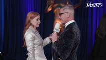 Jessica Chastain Interview on the SAG Awards Winners Walk
