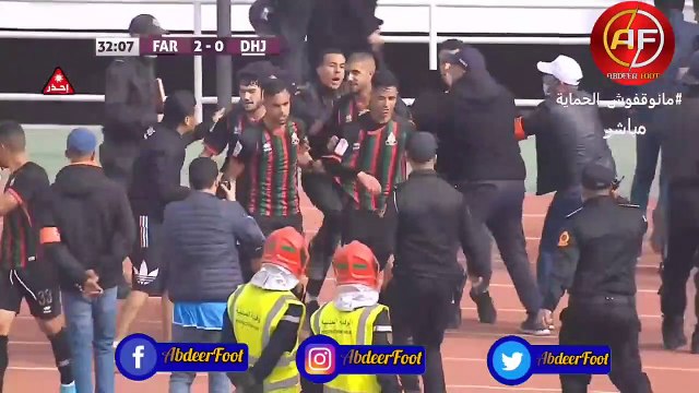 أهداف مباراة الجيش الملكي 3 الدفاع الحسني الجديدي 1 - الدوري المغربي للمحترفين - الجولة 19