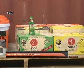 Rampasan dadah terbesar Australia