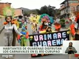 Familias guareneras disfrutaron de los espacios públicos recuperados para su recreación en carnaval