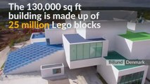 Toymaker Lego inaugurates giant play house, designed to look like 21 giant versions of its bricks