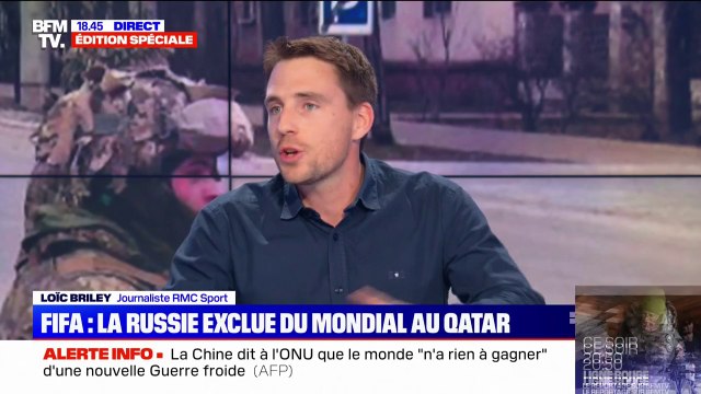 Guerre en Ukraine: la Russie exclue de la prochaine Coupe du monde de football