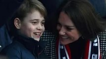 Je vais pleurer!' George suscite la frénésie des fans en rejoignant Kate et William aux Six Nations