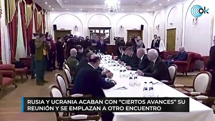 Rusia y Ucrania acaban con «ciertos avances» su reunión y se emplazan a otro encuentro