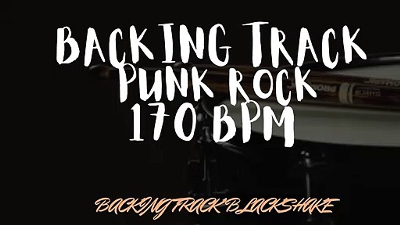 Backing Track Punk Rock 170 BPM