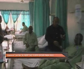 Syarikat dakwa silinder gas klorin dicuri pada 2015