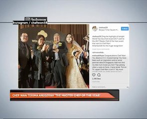 Chef Wan terima anugerah 'The Master Chef of the Year'