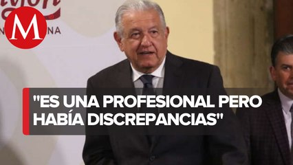 Sánchez Cordero tenía discrepancias con áreas del gobierno como titular de Segob: AMLO