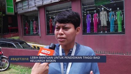 Apa yang rakyat inginkan: Lebih bantuan untuk pendidikan tinggi bagi keluarga miskin