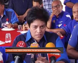 Latihan khusus diberi kepada pihak terlibat dalam kes jenayah seksual