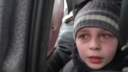 El drama de los ciudadanos ucranianos que intentan huir de la guerra