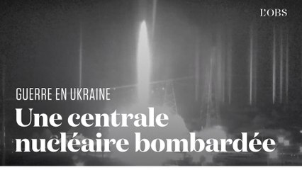 La plus grande centrale nucléaire d'Europe bombardée par les Russes en Ukraine