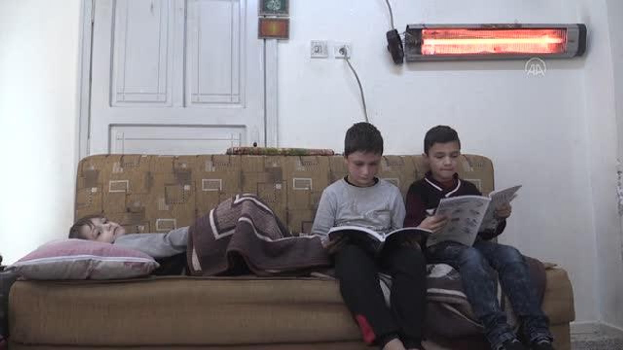 KAHRAMANMARAŞ - Mangal jeliyle oynarken yanan iki kardeş sağlığına kavuştu