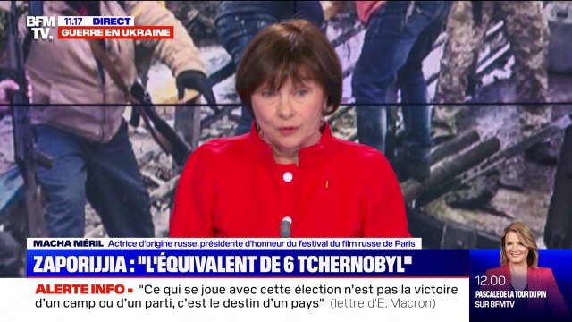 Guerre en Ukraine: Macha Méril ne croit pas que le peuple russe soit massivement derrière Poutine, ils sont muselés donc tout simplement muets