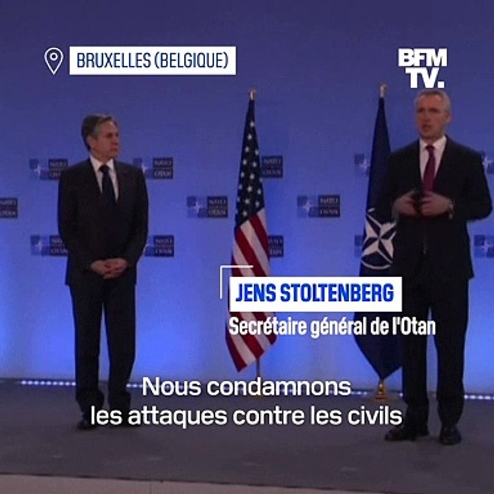 Ukraine: l'Otan condamne les bombardements "irresponsables" de la Russie sur une centrale nucléaire
