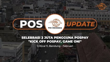 Selebrasi 2 Juta Pengguna Pospay, Pos Indonesia Gelar Kompetisi E-Sport