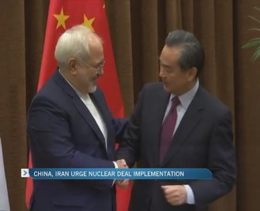 China, Iran urge nuclear deal implementation