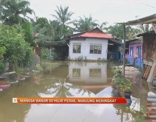 Mangsa banjir di Hilir Perak, Manjung meningkat