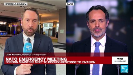 NATO meets as Ukraine calls for no-fly zone to hinder Russia