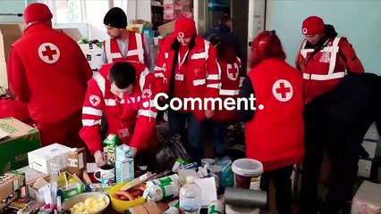 Red Cross responds to the most urgent needs in Mariupol