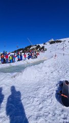 Snow Skiers Glide on Water (Until They Don't)