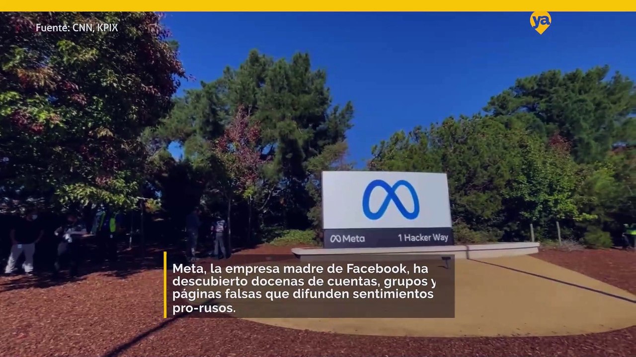 META cierra cuentas pro-rusas en Facebook