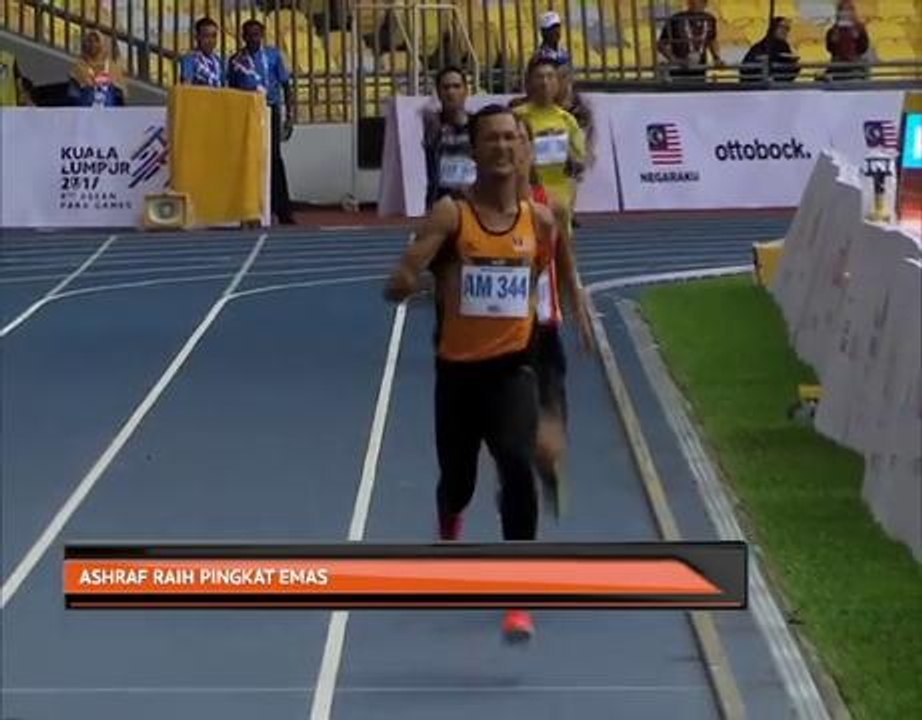 Ashraf raih pingat emas