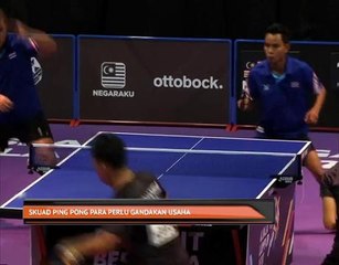 Skuad ping pong para perlu gandakan usaha