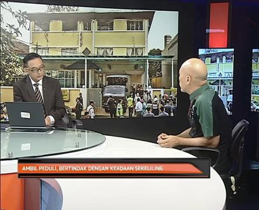 Ambil peduli, bertindak dengan keadaan sekeliling