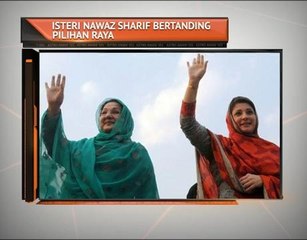 Isteri Nawaz Sharif bertanding pilihanraya