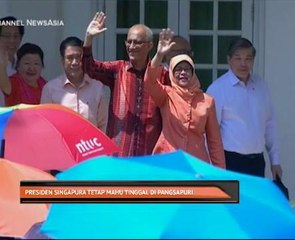 Presiden Singapura tetap mahu tinggal di pangsapuri