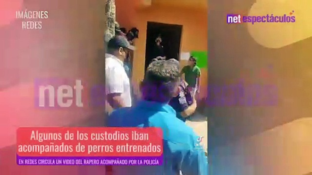 Santa Fe Klan aparece fuertemente custodiado