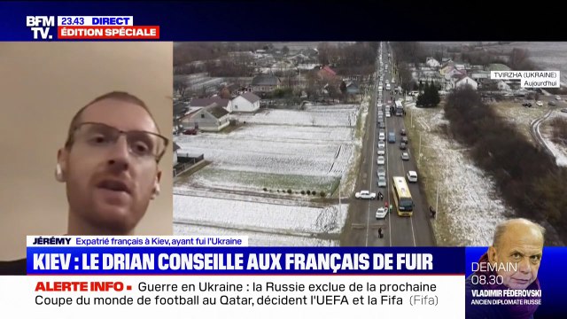 Ma vie était à Kiev, il faut repartir de zéro : Jérémy, un expatrié français, a fui l'Ukraine