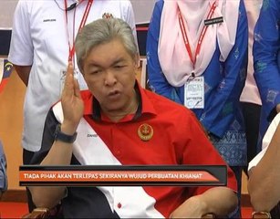 Tiada pihak akan terlepas sekiranya wujud perbuatan khianat