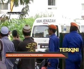 Perkembangan proses pengurusan pengecaman jenazah mangsa kebakaran pusat tahfiz