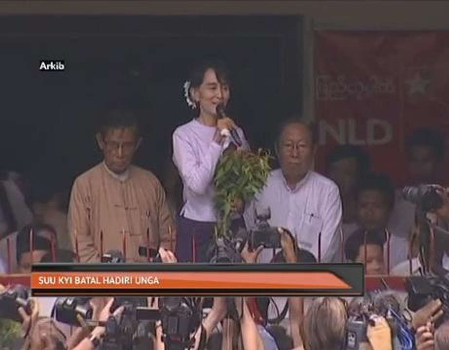 Suu Kyi batal hadiri UNGA